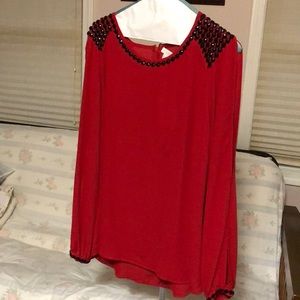 Cache Blouse open arms